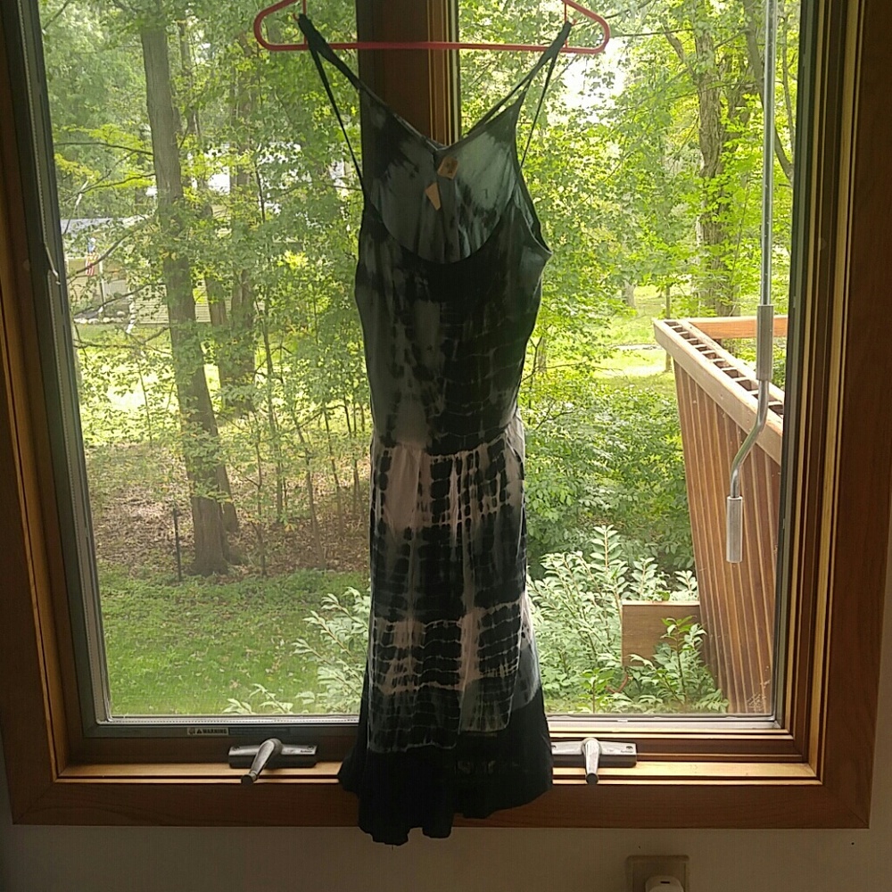 Tie dye summer dress